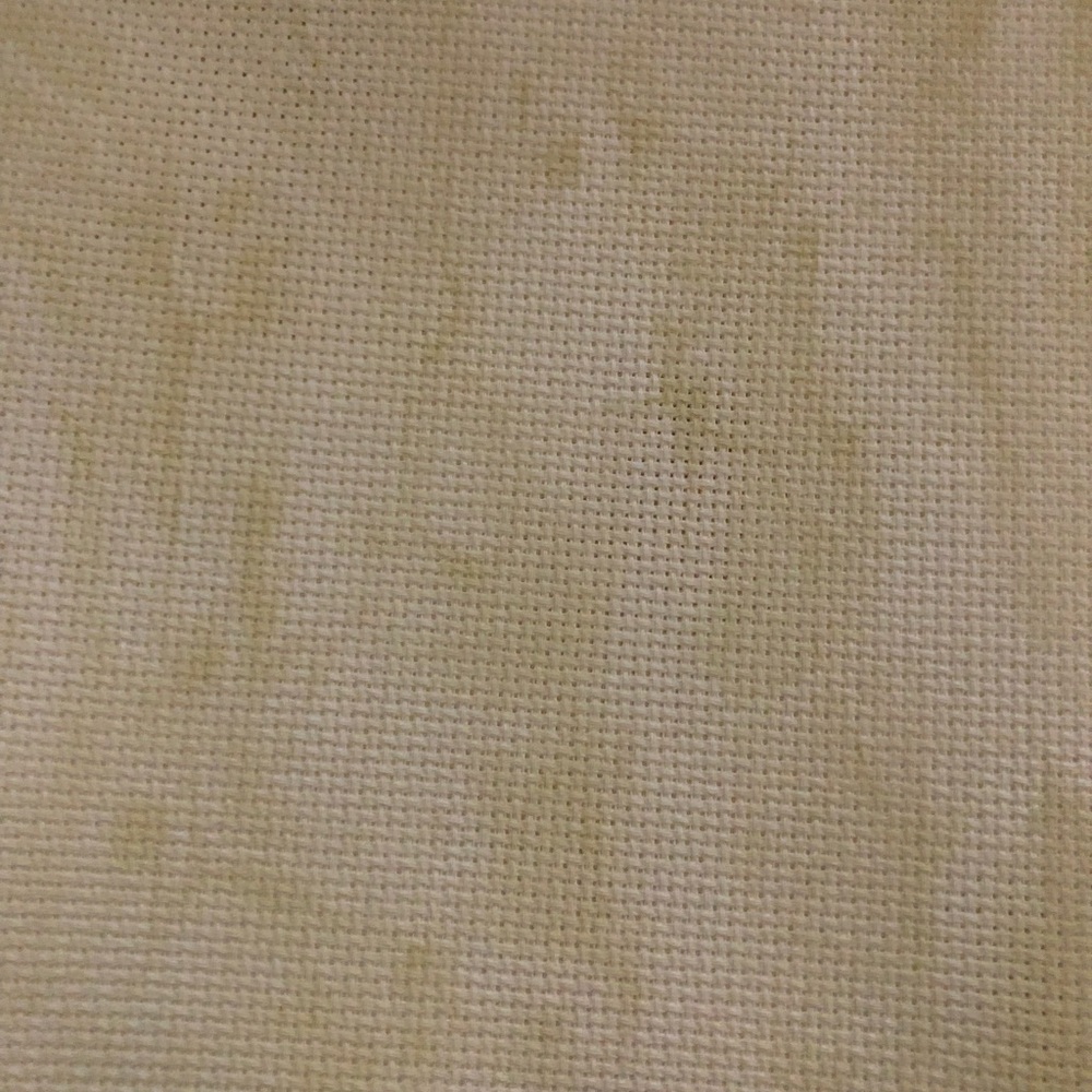 Zweigart marble beige Cross stitch Aida cloth fabric 14 count new